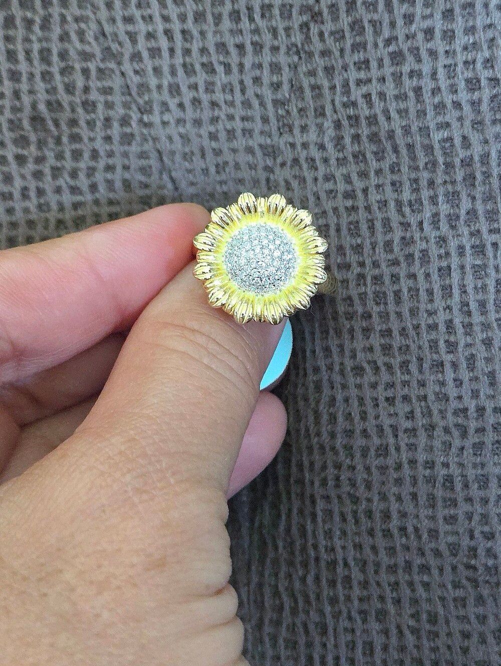 Cote d'Argent Sunflower🌻 Ring💍 - Picture 7 of 16